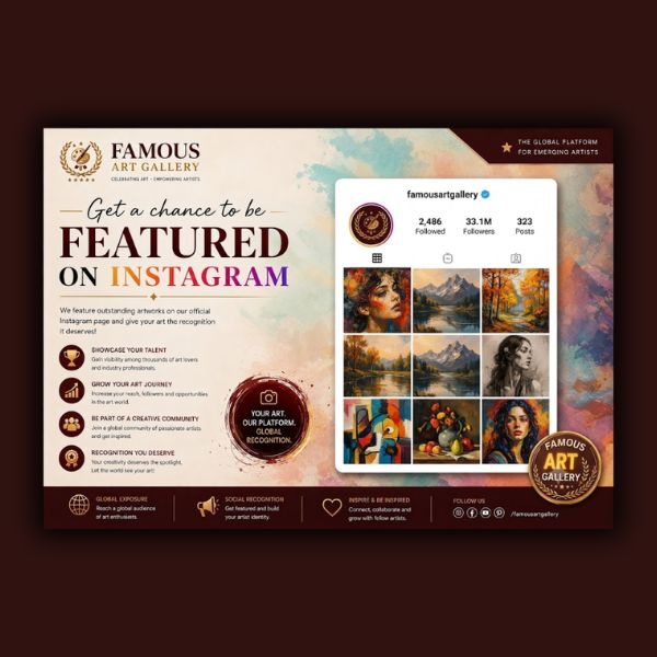 Chance to Featured on Instagram